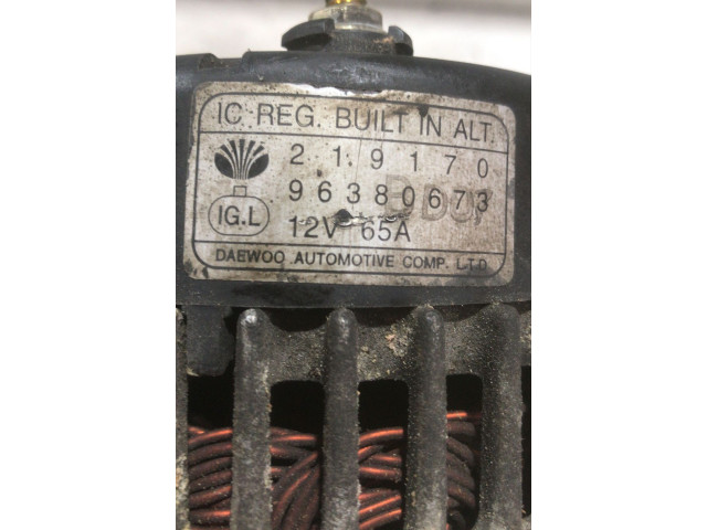 Генератор 96380673, 96380673   Chevrolet Matiz      