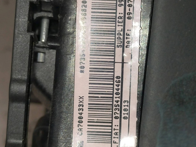 Подушка безопасности водителя 735410446 Fiat Grande Punto