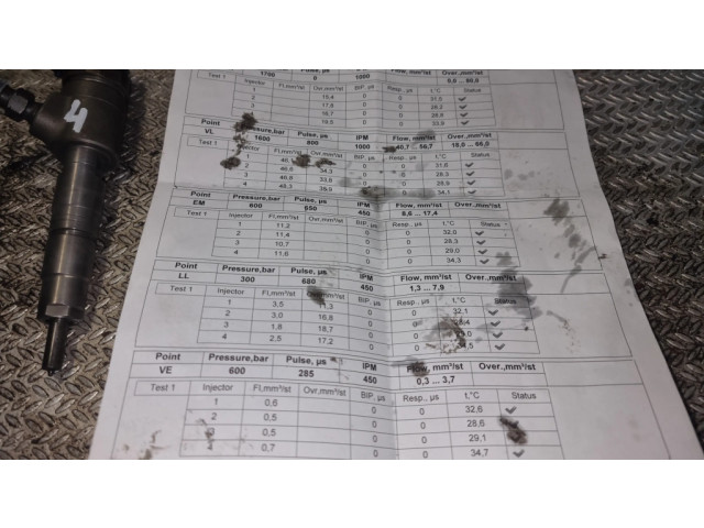 Vstřikovač Citroen Berlingo pro naftový motor 1.6