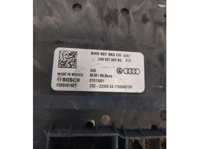 Блок комфорта 8W0907063CG, 8W0907063CG0267 Audi Q5 SQ5