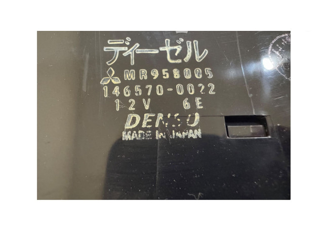 Блок управления климат-контролем MR958005, 1465700022 Mitsubishi Pajero