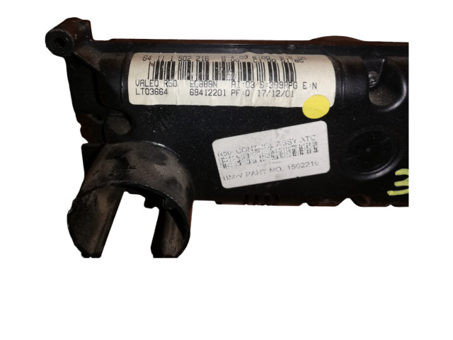 Блок управления климат-контролем 64111502216, 64111502216 Mini One Cooper R50 53