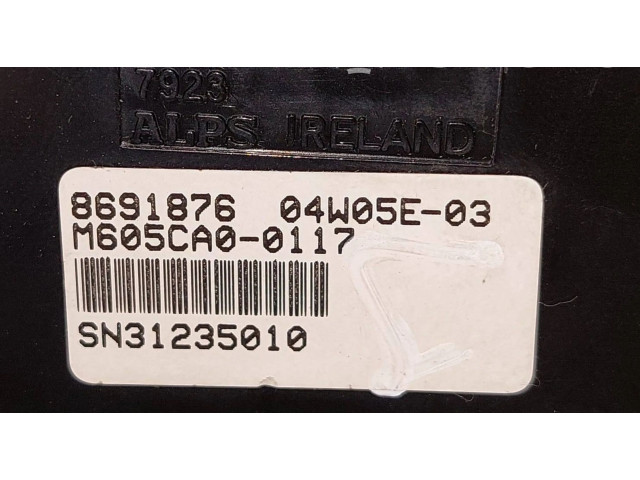 Блок управления климат-контролем 8691876, 04W05E03   Volvo V70