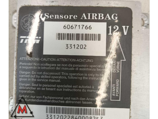 Блок подушек безопасности 60671766, TRW   Alfa Romeo 166