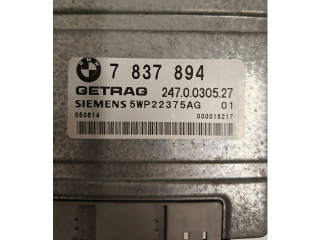 Блок управления коробкой передач 7837894, 7837893   BMW 5 E60 E61