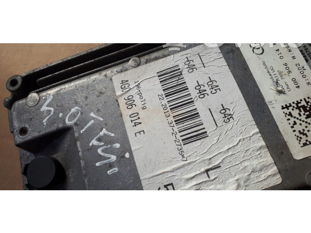 Блок управления двигателя 4G0906014E, 0261S09399   Audi A7 S7 4G