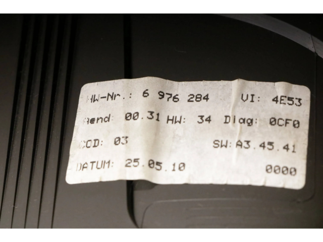 Přístrojová deska BMW X6 E71 2010 6976284