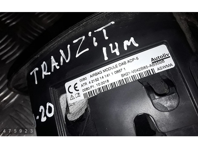 Подушка безопасности водителя bk21v042b85   Ford Transit Custom