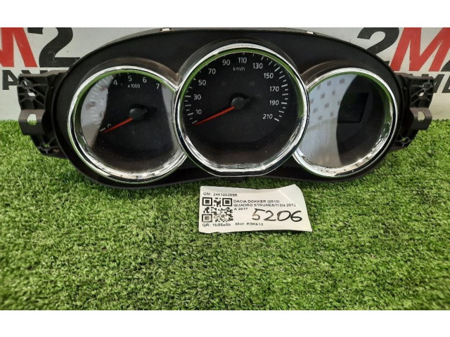 Панель приборов 248100285R, 248100285R Dacia Dokker