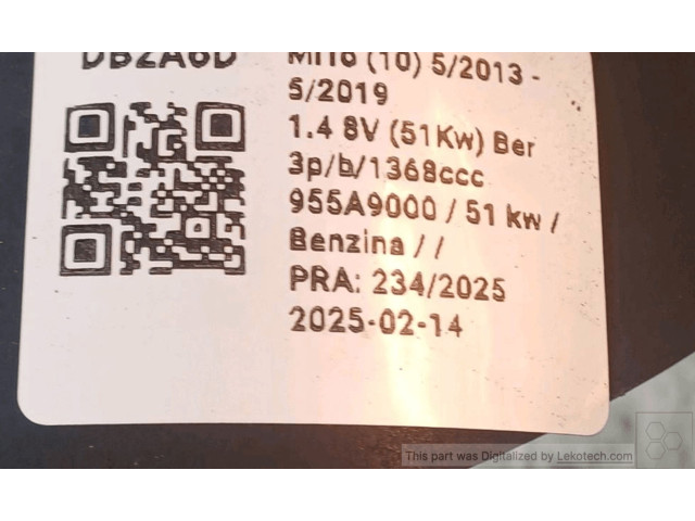 Přístrojová deska Alfa Romeo Mito 2009 A2C53298019, 50508528