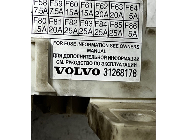 Pojistková skříňka 31268178, DOTJ59003 Volvo S40 2005