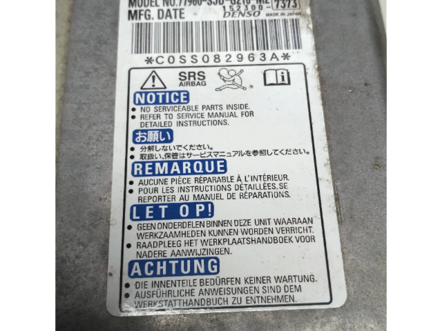 Блок подушек безопасности 77960sjdg210m2 Honda FR-V