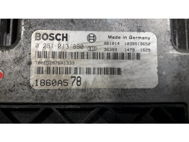 Řídící jednotka 0281013890, 1860A578 Mitsubishi Outlander 2009