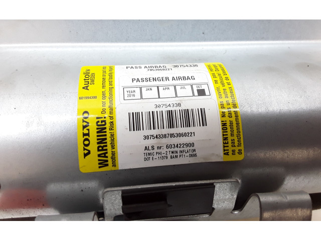 Подушка безопасности пассажира 30754338 Volvo XC90