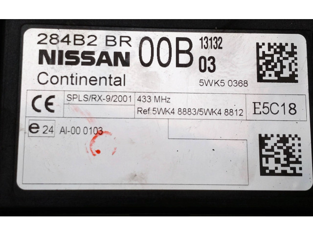 Блок комфорта 284B2BR, 5WK50368   Nissan X-Trail T31   