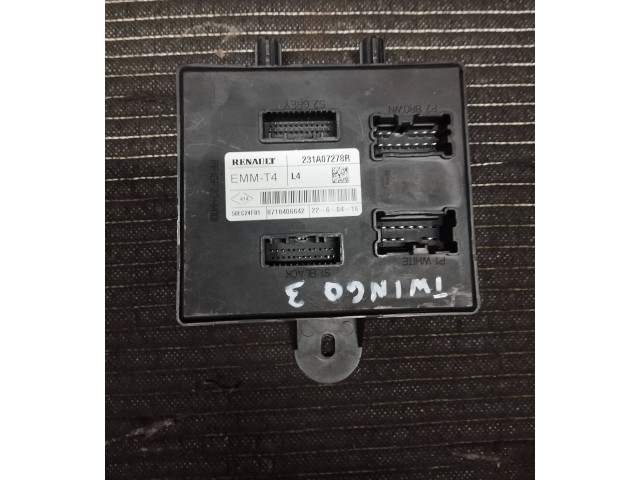 Комплект блоков управления 237105821R, 0261S16247   Renault Twingo III