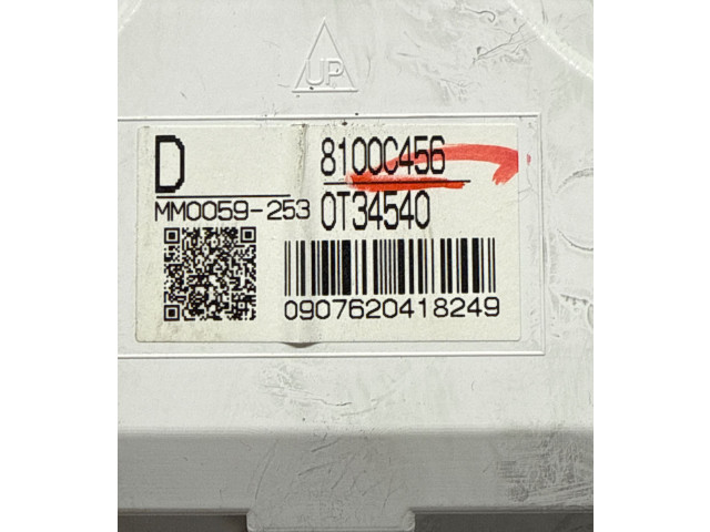 Панель приборов 8100C456, 0T34540 Mitsubishi Outlander