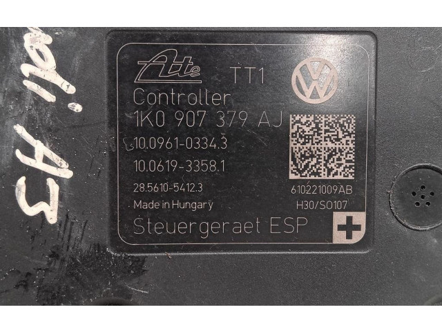 Блок управления АБС 4K0907379AT, 4K0907379AT Audi A3 S3 8V