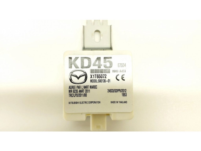 Блок управления KD45675D4, X1T65072 Mazda 6
