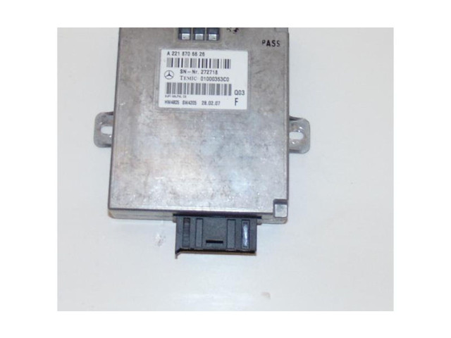 Блок управления двигателя A2218706626 Mercedes-Benz CL C216