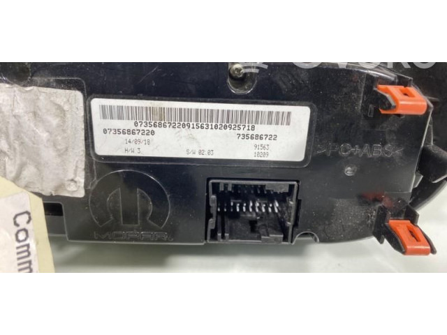 Блок управления климат-контролем 735759315   Fiat 500X