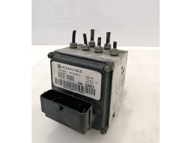Блок АБС 3C0614109D, 16431602   Volkswagen  PASSAT B6  2005 - 2010 года