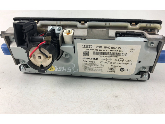 Дисплей 8V0857273H Audi A3 S3 A3 Sportback 8P