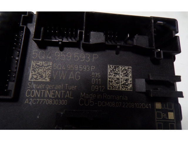 Блок комфорта 5Q4959593P, 5Q4959593P   Cupra Leon   