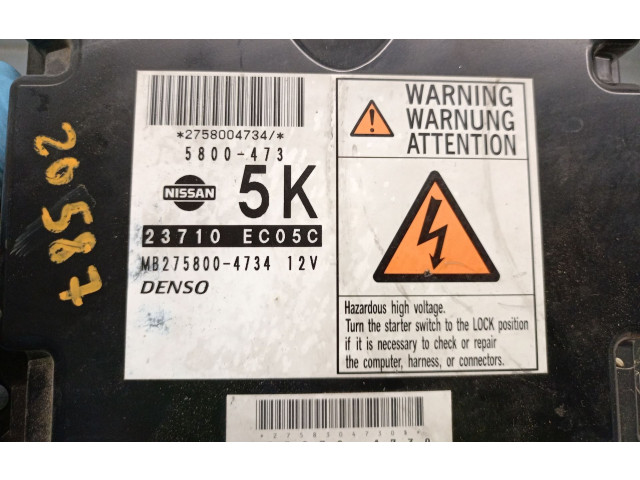 Блок управления двигателя 23710EC05C, MB2758004734DENSO Nissan Pathfinder R51
