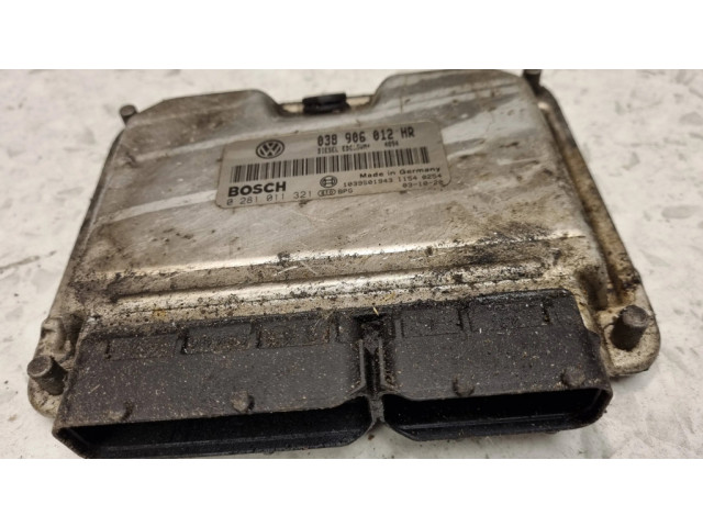 Řídící jednotka 0281011321, 038906012 Skoda Fabia Mk1 (6Y) 2002