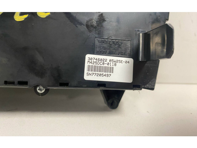 Блок управления климат-контролем 30746022, 05W25E04 Volvo V70