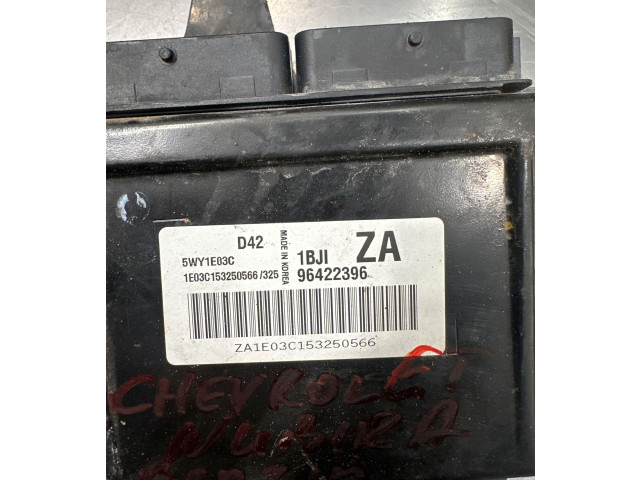 Блок управления двигателя 96422396, 3C153250566 Chevrolet Nubira