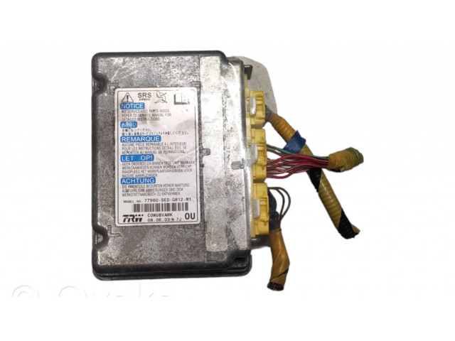 Блок подушек безопасности 77960SEDG812M1 Honda Accord
