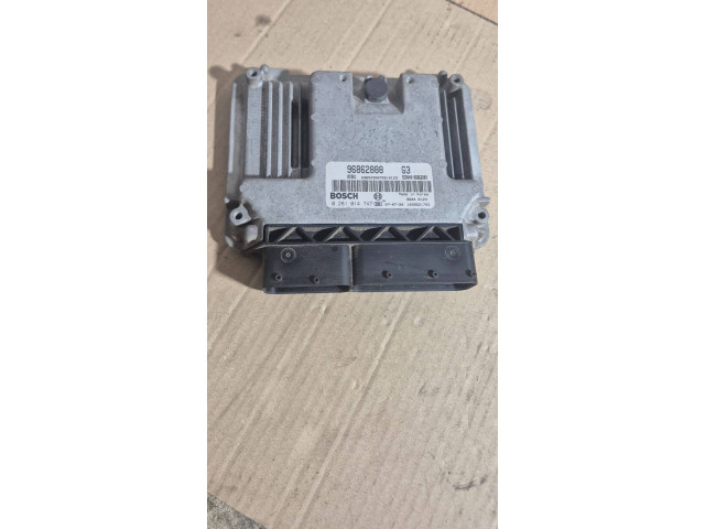 Блок управления двигателя 96862888, 0281014747 Chevrolet Epica