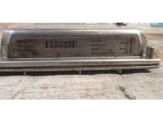 Блок управления двигателя 0261207809, 08675761A   Volvo XC90