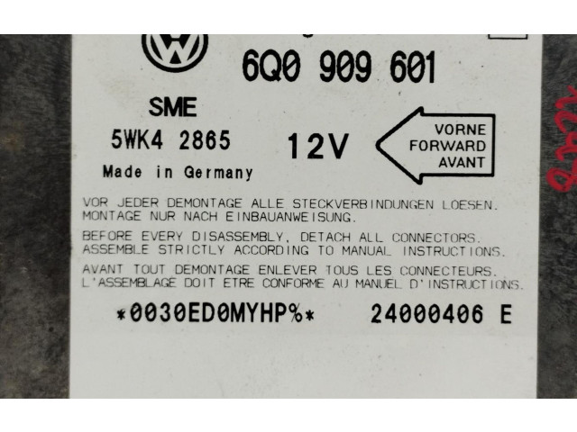 Блок подушек безопасности 6Q0909601   Volkswagen Polo
