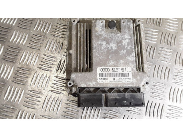 Řídící jednotka 4E0907401B, 4E0910401A   Audi A8 S8 D3 4E 2005