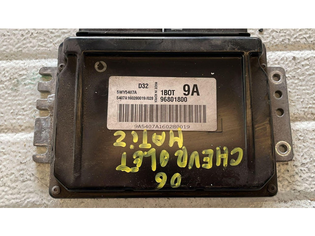 Блок управления двигателя 5WY5407A, 5WY5407A   Chevrolet Matiz