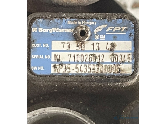 Turbodmychadlo Турбина 73501343   Fiat Punto (188)   