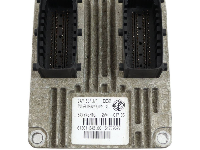 Блок управления двигателем Блок управления 51779527, 6160134300 Fiat Albea