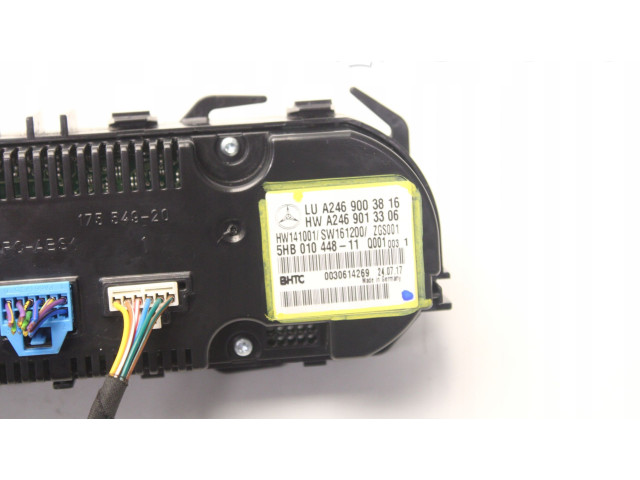 Блок управления климат-контролем A2469003816   Mercedes-Benz A W176