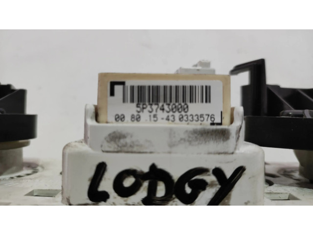 Модуль блока управления кондиционером 5P3743000 Dacia Lodgy