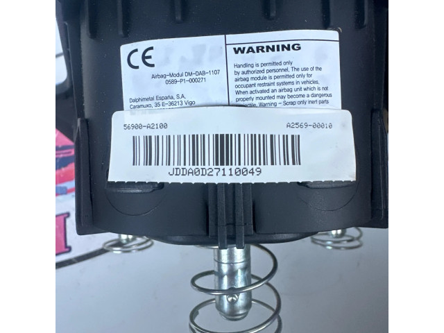 Подушка безопасности водителя 56900A2100, 0589P1000271   KIA Ceed