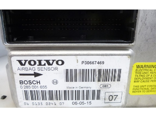 Блок подушек безопасности 30667469, 0285001655 Volvo S60