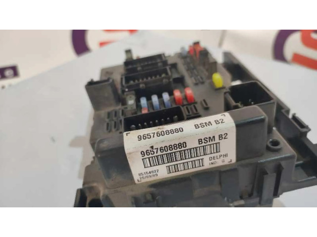 Pojistková skříňka Řídící jednotka BSM 9657608880, BSMB2   Citroen Berlingo 2009