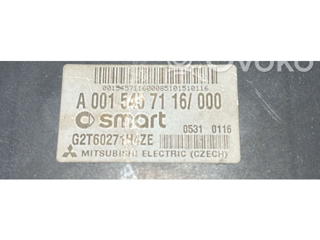 Блок управления коробкой передач A0015457116, A0015457116 Smart ForTwo II