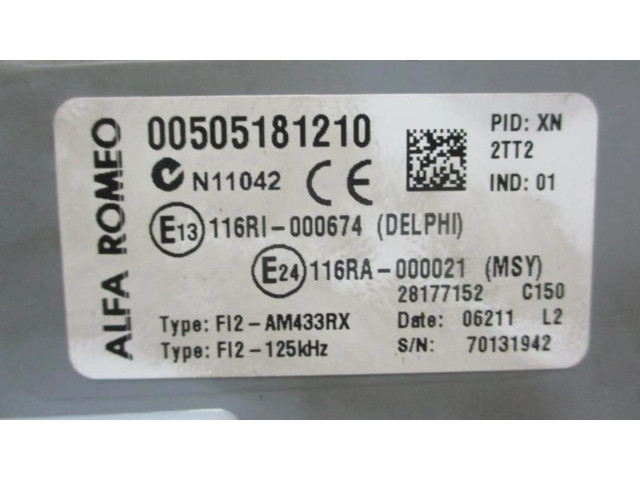 Pojistková skříňka 50509531 Alfa Romeo Mito 2011