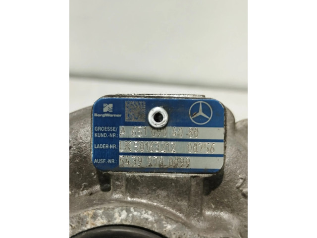 Turbodmychadlo Турбина A6510904080 Mercedes-Benz E W212 2.1