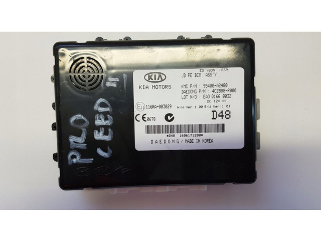 Блок комфорта 95400A2480   KIA Pro Cee'd II   