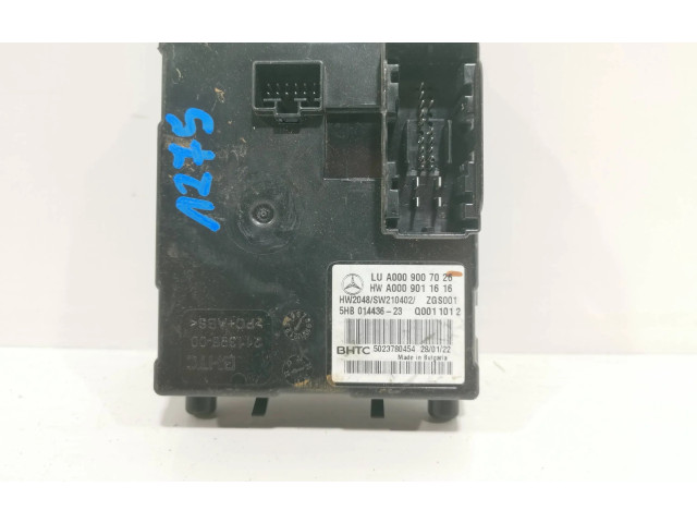 Řídící jednotka A0009007026 Mercedes-Benz E W212 2009